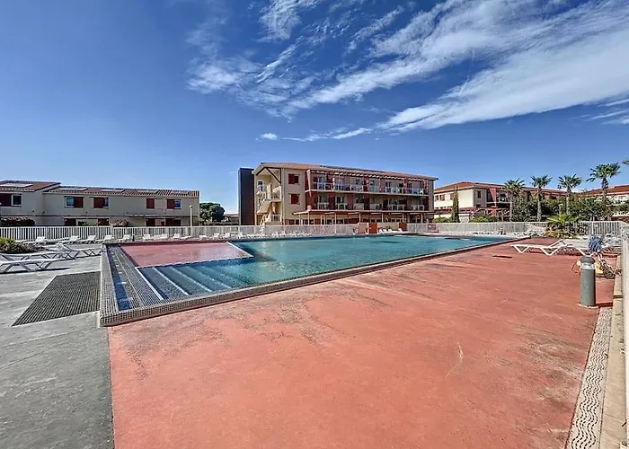 아파트 3317-appartement 6 Couchages Avec Piscine 아르젤레쉬르메르